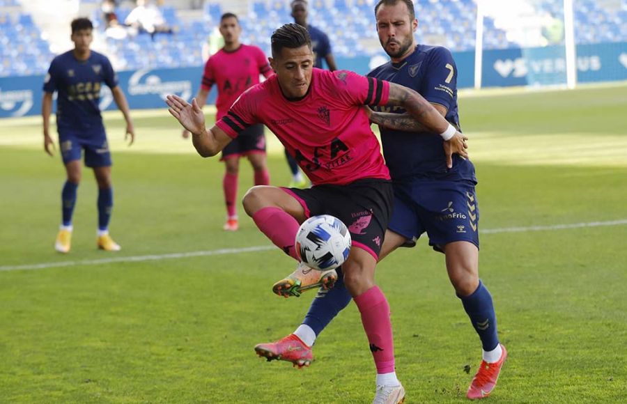 Hugo Rodríguez, en el UCAM-San Fernando CD de la pasada temporada. 