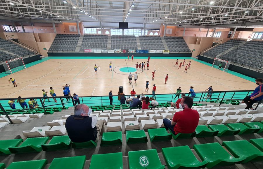 El pabellón de Bahía Sur será la sede de las selecciones de Andalucía sub16 y sub19 durante el Campeonato de España que arranca este domingo.