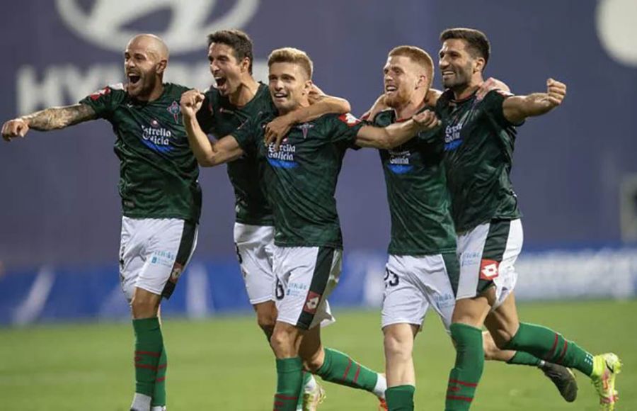 Segunda B Match: Racing DE Ferrol v Zamora on 15-Apr-2022