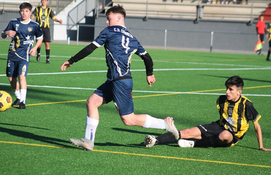 El GE Bazán goleó al Cañorrera 'A' en el derbi de Cuarta Juvenil. 