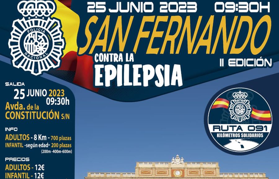 La carrera saldrá el domingo a las 9:30 horas desde la comisaría de la Policía Nacional.