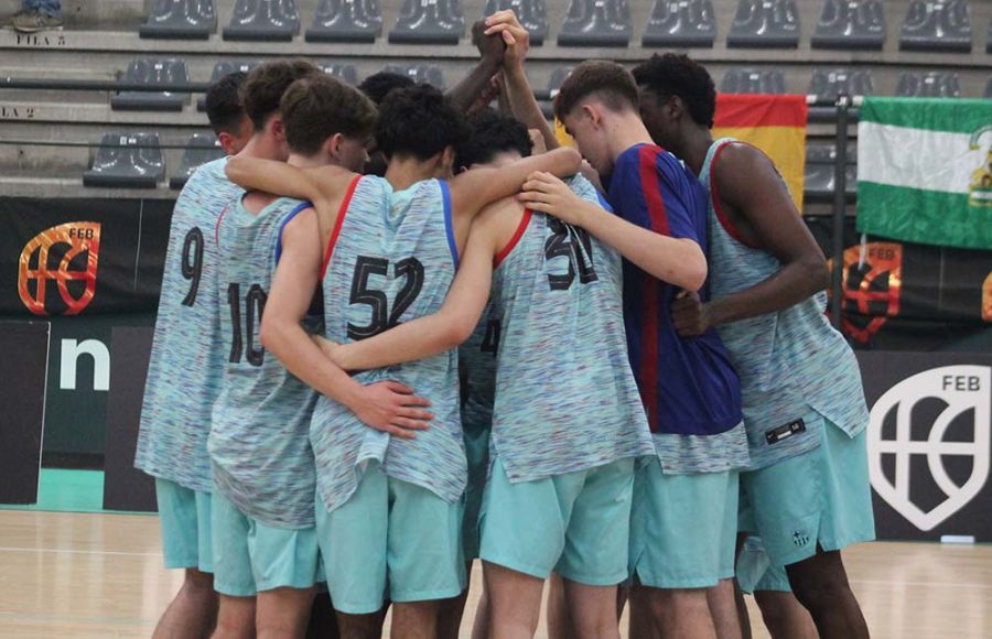 El FC Barcelona celebra el pase a la final del sábado. 