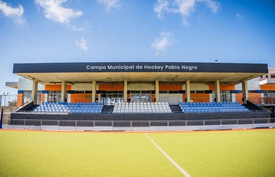 El campo de hockey Pablo Negre fue inaugurado hace 15 años. 