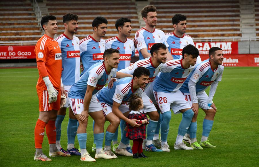 La SD Compostela es una de las amenazas para la eliminatoria. 