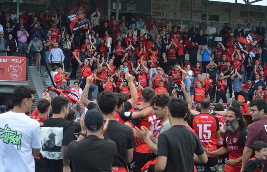 La afición del Puente Genil está de enhorabuena tras el ascenso a Segunda Federación. 