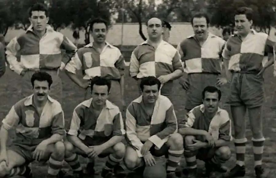 Uno de los equipos que participaban en las Ligas de los talleres de la empresa. 