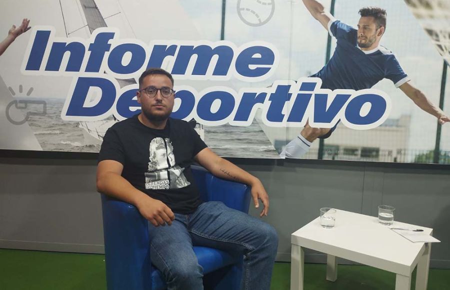 Óscar Rivero estuvo el lunes en 'Informe Deportivo' de Islatel. 