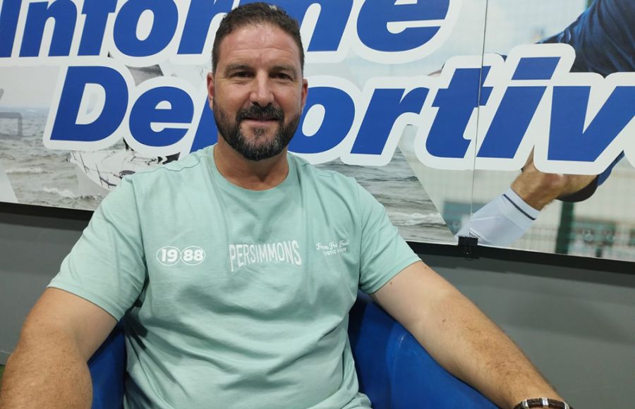 Abraham Dhivert, en el programa Informe Deportivo de Islatel.