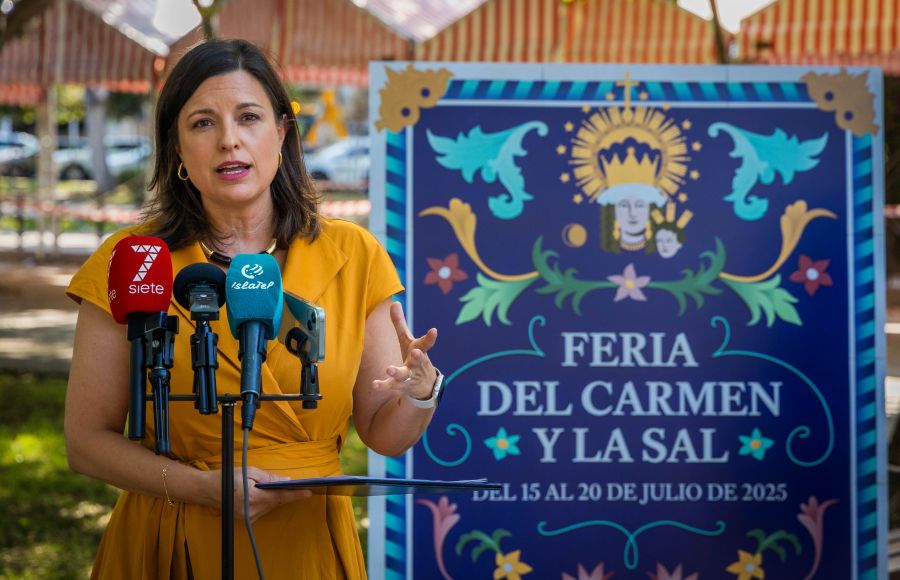 Patricia Cavada, alcaldesa de San Fernando. 