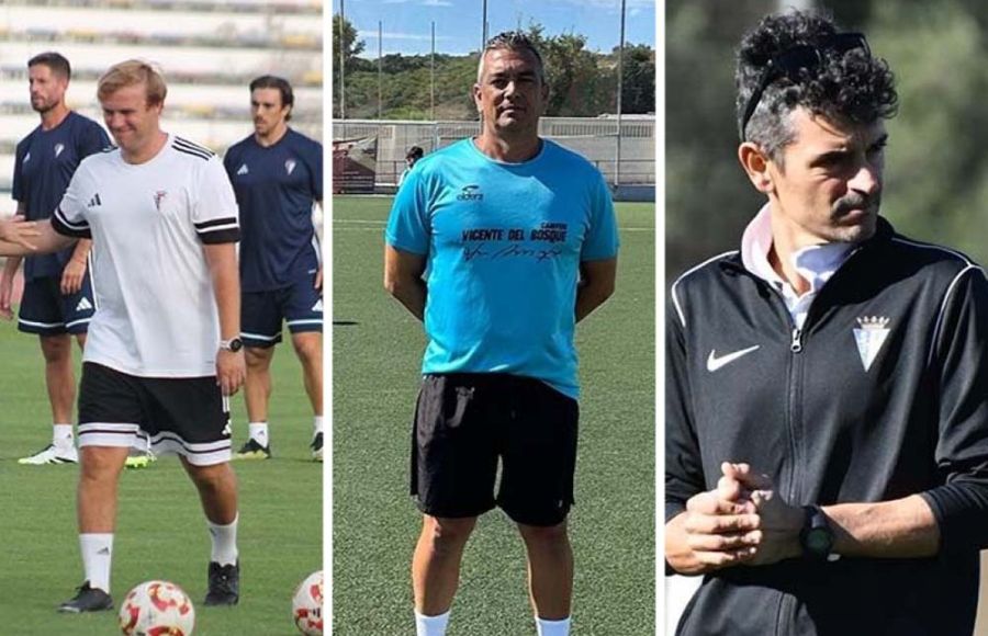 Jaime Bugatto, Jesús Cortés y Pablo López son los entrenadores del CD San Fernando 1940, San Fernando Atlético y CD Pastora 1966.