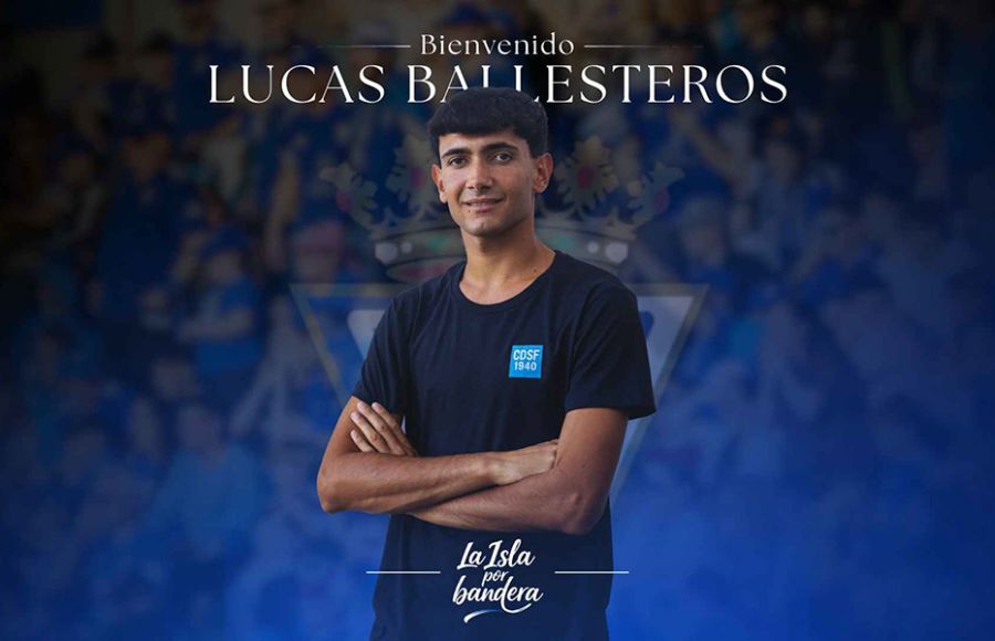 Lucas Ballesteros ha jugado tres temporadas con el Ciudad de Cádiz en Primera Andaluza. 