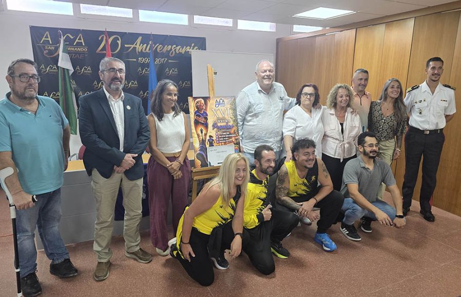 La presentación de la carrera tuvo lugar en el centro de Alzheimer. 