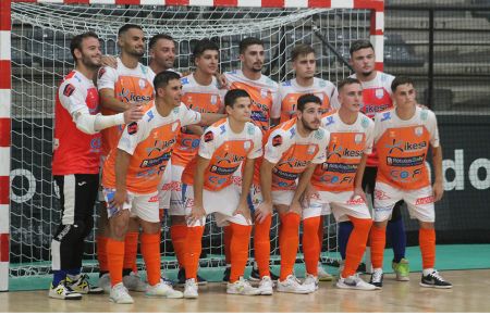 El Isleño FS, con los doce jugadores que utilizó ante el Virgili. 