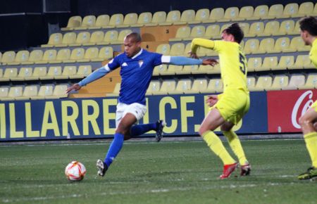 Biabiany marcó un golazo en el recital azulino en Villarreal. 