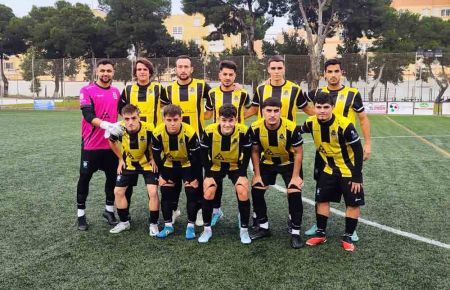 El once inicial del GE Bazán ante el Algeciras. 