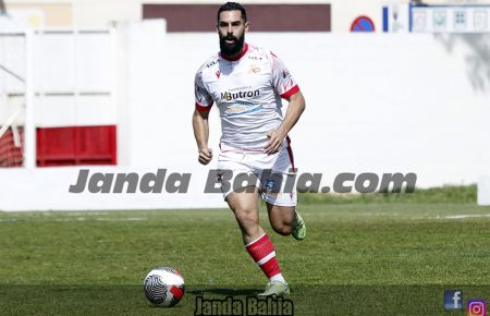Kiko Ramos, en un partido con el Chiclana CF.