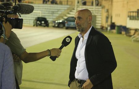 Monchi vio 'in situ' el gran partido de su equipo ante el Xerez DFC. 