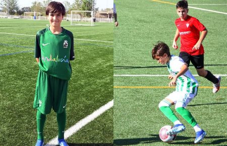 Salva de Oñate con la selección andaluza y con el Real Betis ante el San Fernando CD. 