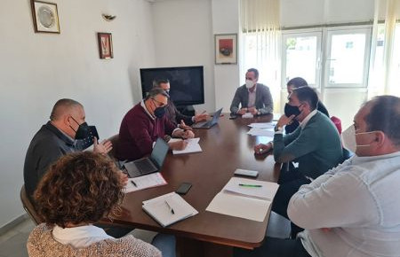 Federaciones Española y Andaluza mantuvieron una reunión de trabajo con miembros del Patronato de Deportes de San Fernando.