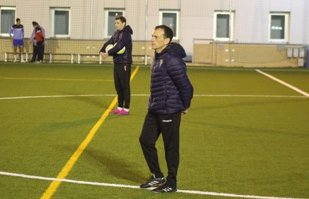 Alberto González y Rafa Padilla, la pasada temporada en el San Fernando CD y ahora rivales. 