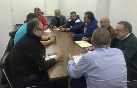Una de las reuniones de la Asociación de Clubes de San Fernando. 