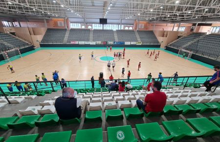 El pabellón de Bahía Sur será la sede de las selecciones de Andalucía sub16 y sub19 durante el Campeonato de España que arranca este domingo.