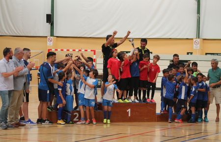 Nueva Isla Constitución, Pastora 1966 y Escuela Bahía fueron los tres primeros clasificados en la categoría prebenjamín de fútbol 7. 