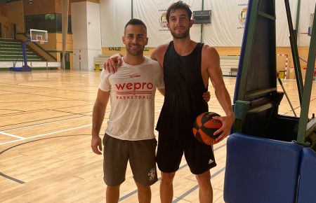 Gabo Loaiza y Sergi García, nuevo base del Breogán de Lugo de la ACB. 