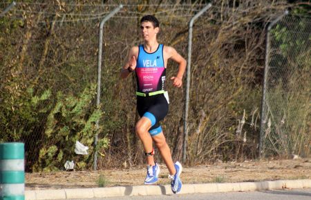 Jesús Vela, imparable durante la parte final de la carrera. 