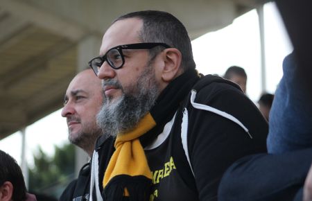 Julio Cordero, en el partido Bazán-Balón del domingo. 