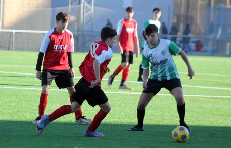 Los partidos, horarios, campos y resultados de la jornada de los equipos de fútbol base