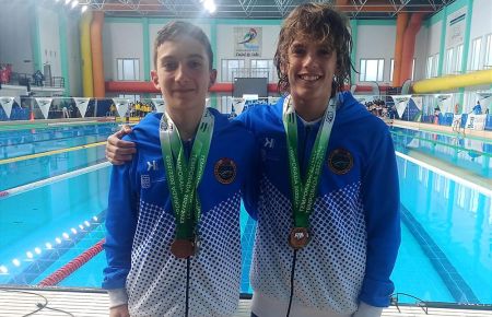 Yerai Amado y Guillermo Espinosa lograron las seis medallas del club isleño. 