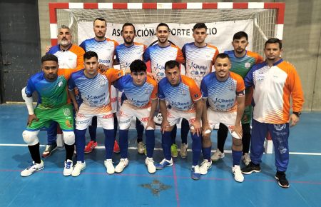 El Isleño FS que jugó y empató en la cancha del CD Deporte y Ocio.