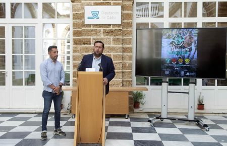 Jaime Armario y Antonio Martín presentaron el evento en el Palacio de Diputación.