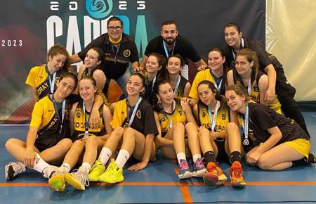 Las cadetes de la SD Candray cosecharon una victoria y dos derrotas en el Andaluz. 