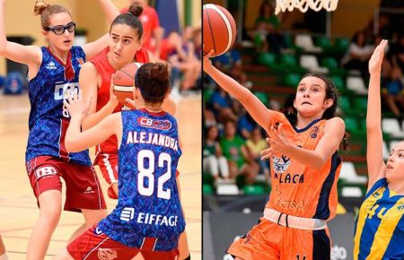 Imágenes de los partidos Dos Hermanas-RACA de Granada y EBG Málaga-La Salle de Córdoba