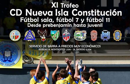 El Nueva Isla celebrará este sábado su XI Trofeo solidario de F7, F11 y fútbol sala en Gómez Castro