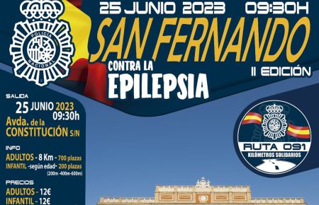 La carrera saldrá el domingo a las 9:30 horas desde la comisaría de la Policía Nacional.