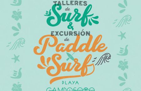 Abierta la inscripción para los talleres de surf y paddle board que habrá en agosto en Camposoto