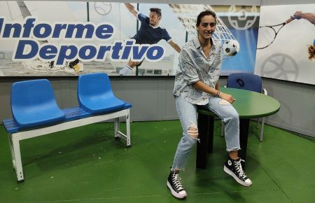 Irene Peinado estuvo en el programa Informe Deportivo de Islatel.