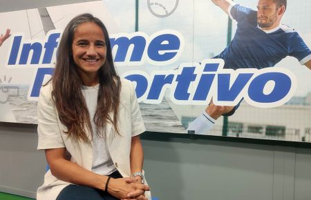 Yurena Panadero acudió al programa 'Informe Deportivo' en Islatel.