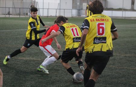 Diego López, Álex Collantes y Mauro Pastor, del GE Bazán. 