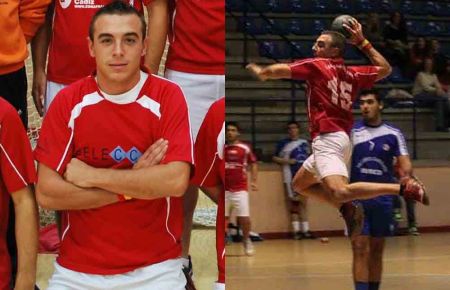 Miguel González, durante una de sus etapas en el Balonmano San Fernando.