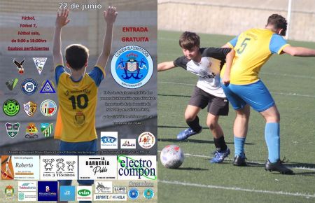 El cartel del XII Trofeo del club Nueva Isla Constitución, que se celebrará el sábado. 