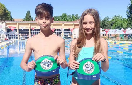 Héctor Baro y Claudia Jiménez participaron en la cita nacional en Ciudad Real. 