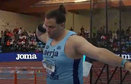 Antonio Santana, durante el Campeonato de este sábado.