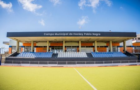 El campo de hockey Pablo Negre fue inaugurado hace 15 años. 