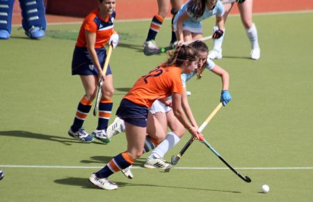 Ana Torrejón marcó tres goles en Tarrasa. 