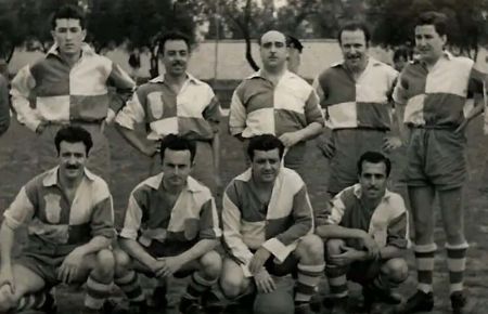 Uno de los equipos que participaban en las Ligas de los talleres de la empresa. 