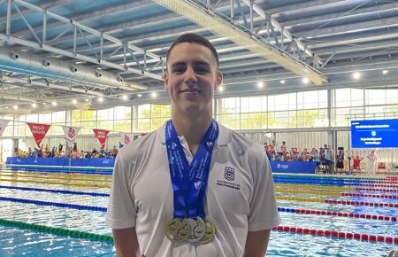 David Rodríguez ganó dos oros y una plata en el Campeonato de España. 